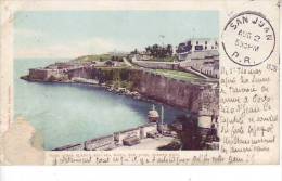 PUERTO RICO - SAN JUAN - (1900) Casa Blanca And Sea Wall - D10 - Puerto Rico