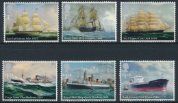 GREAT BRITAIN 2013 "Merchant Navy" Set Of 6v** - Nuevos