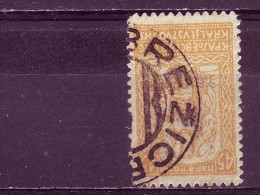 GIRL WITH 3 FALCONS-45 P-POSTMARK-BREŽICE-SHS-SLOVENIA-YUGOSLAVIA-1920 - Usati