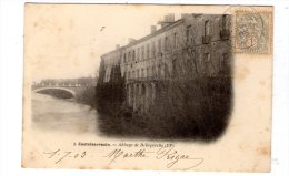 Cp , 82 , CASTELSARRAZIN , Abbaye De BELLEPERCHE , Dos Simple , Voyagée 1903 - Castelsarrasin