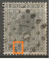 17  Obl  Point Dans C - 1865-1866 Linksprofil