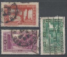 Algérie N° 106-107-108  Obl. - Used Stamps