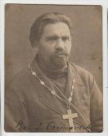 Moldova - Soroca - Lipnic - Ortodox Priest Cerneavschi Ioan - Preot Ortodox - His. Romania - Old Photo 67x87mm - Moldova