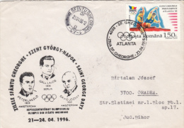 OLYMPIC GAMES, ATLANTA '96, OLYMPICS FROM SF GHEORGHE, SPECIAL COVER, 1996, ROMANIA - Zomer 1996: Atlanta