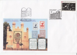 JUDISM, JUDAISME, CLUJ NAPOCA- DEPORTEES MEMORIAL TEMPLE, SPECIAL COVER, 2000, ROMANIA - Judaisme