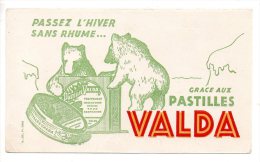 Buvard - Pastilles Valda - Sucreries & Gâteaux