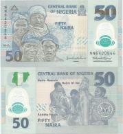 Nigeria 50 Naira 2013. UNC Polymer  NN Serie - Nigeria