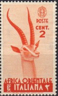 1938 Africa Orientale Italiana - Serie Pittorica 2 C - Afrique Orientale Italienne