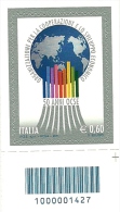 2011 - Italia 3326 OCSE - Codice A Barre ---- - 2011-20: Mint/hinged