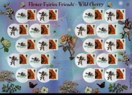 GREAT BRITAIN - 2009  WILD CHERRY  GENERIC SMILERS SHEET   PERFECT CONDITION - Feuilles, Planches  Et Multiples