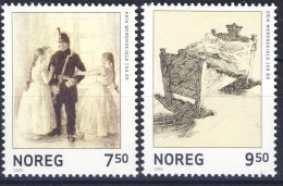##Norway 2005. E. Werenskjold. Illustrations. Michel 1520-21. MNH(**) - Ungebraucht