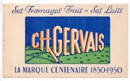 Buvard - Ch Gervais - Les Fromages Frais - Les Laits - Produits Laitiers