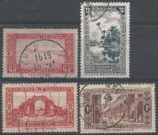 Algérie N° 113A à 116  Obl. - Used Stamps