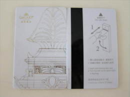 Macao  Hotel Key Card,Galaxy Hotel - Non Classés