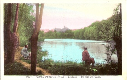 91 VERT LE PETIT  COIN DE PECHE 1943 - Vert-le-Petit