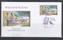 Wallis Et Futuna 2010 Premier Medecin Affecte A Futuna FDC  (SIGAVE Cancellation) - FDC