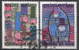 UN Wien - Mi-Nr 36/37 Gestempelt / Used (n465) - Used Stamps