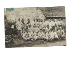 BELFORT -  CARTE PHOTO MILITAIRE  -  LES TERRASSIERS Du 35ème - - Fontaine