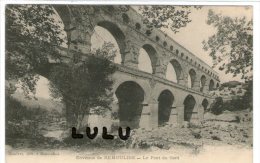 DEPT 30 ; Environs De Remoulins Le Pont Du Gard ( Malivet , Editeur A Remoulins ) - Remoulins