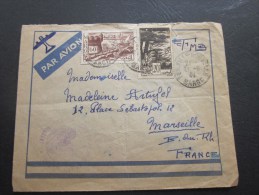 MILITARIA:Lettre F Militaire Soldat T.M>1éCie-1é Pton-1é Sion-CIEV-AAM Base Aérienne FEZ Maroc Protectorat Français 1941 - Lettres & Documents