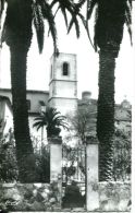 N°34078 -cpsm La Garde -l'église Et Le Vieux Château- - La Garde Freinet