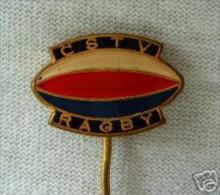 Sport Pin Badge Rugby CSTV Czech  / Czechoslovakia - Rugby