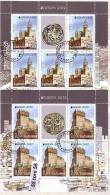 BULGARIA / BULGARIE 2012 Europa – Visit Bulgaria 2 Sheet Of 5stamps+ Vignette – Used/oblit.(O) - Used Stamps