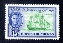 3067x)  Br. Honduras  1949 - SG# 171 ~ Sc# 136    ~ M* - Honduras Británica (...-1970)