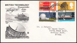 Great Britain 1966, FDC Cover " British Technology" W./ Postmark London - 1952-1971 Pre-Decimal Issues