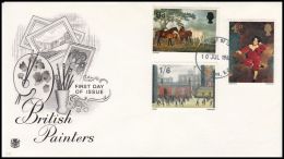 Great Britain 1967, FDC Cover "Painting British Champion" W./ Postmark London - 1952-1971 Em. Prédécimales