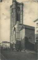 ATH :  Tour De L'église Saint-Julien  (  Ecrit 1910 Avec Timbre ) - Ath