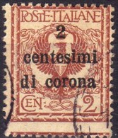 1919 Emissioni Generali - F.lli D´Italia Del 1901-18 Soprastampati In Centesimi Di Corona 2 C - Other & Unclassified