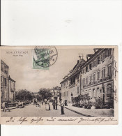 SELESTAT-SCHLETTSTADT (Bas-Rhin)  Neuer Weg - Hôtel Du Mouton D'Or  - VOIR 2 SCANS - - Selestat