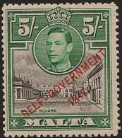 MALTA 1948 5/- Self Government SG 247 HM VD722 - Malta (...-1964)