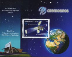 MD0744 Azerbaidzhan 2013 Communication Satellites And Earth M MNH - Aserbaidschan