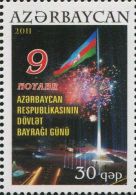 MD0758 Azerbaidzhan 2011 Flags And Fireworks 1v MNH - Azerbaijan