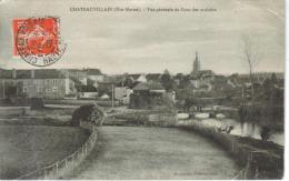 CPA CHATEAUVILLAIN (Haute Marne) - Vue Générale Du Pont Des Malades - Chateauvillain