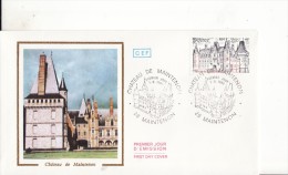 CHÂTEAU - CASTLE - BURG ** Château De Maintenon ** Yvrt N° 2082 FDC De FRANCE 1980 - Schlösser U. Burgen
