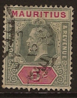 MAURITIUS 1913 5c KGV SG 196 U MQ165 - Mauricio (...-1967)