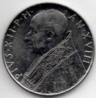 VATICANO 100 LIRE 1956 - Vatikan