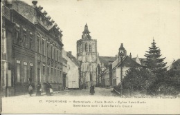 BELGIQUE . POPERINGHE . PLACE BERTEN . EGLISE SAINT BERTIN - Poperinge