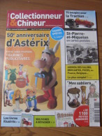 ASTERIX 50 ANS - PRESSE - COLLECTIONNEUR & CHINEUR N° 068 OCT. 2009 - GUIDE FIGURINESDE PUB - 15 PAGES - NEUF - Astérix