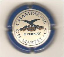 CAPSULE DE MUSELET CHAMPAGNE G.H. MARTEL CONTOUR BLEU - Martel GH