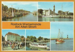 Rostock - Warnemünde  Am Alten Strom.  Germany  # 02401 - Rostock