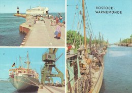 Rostock - Warnemünde Hafen  Port   Views   Germany  # 02406 - Rostock