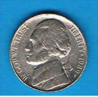 USA -  5  Cents   1989P - 1938-…: Jefferson
