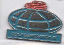 Auto VW , Volkswagen , Golf Génération III - Volkswagen