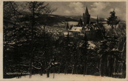 Wernigerode. Schloss Vom Lustgarten Aus - Wernigerode