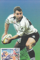 SPORTS, RUGBY, CM, MAXICARD, CARTES MAXIMUM, 1998, ROMANIA - Rugby