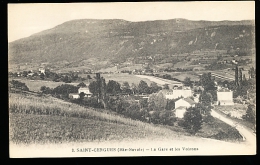 74 SAINT CERGUES / La Gare Et Les Voirons / - Saint-Cergues